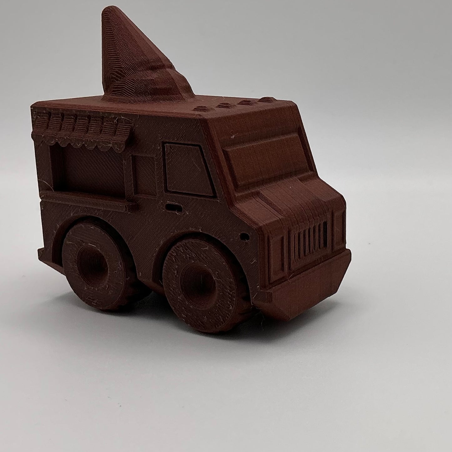 Ice Cream Van Transport Vehicle Wood PLA