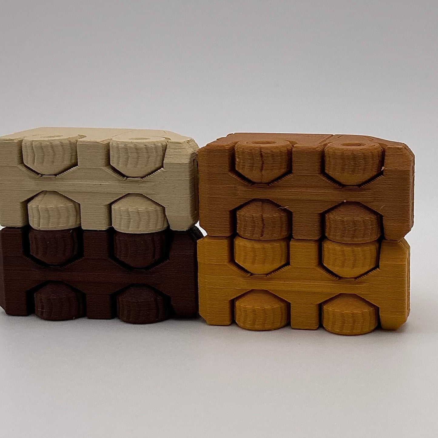 Amazon Delivery Van Truck Mini Transport Vehicle Wood PLA
