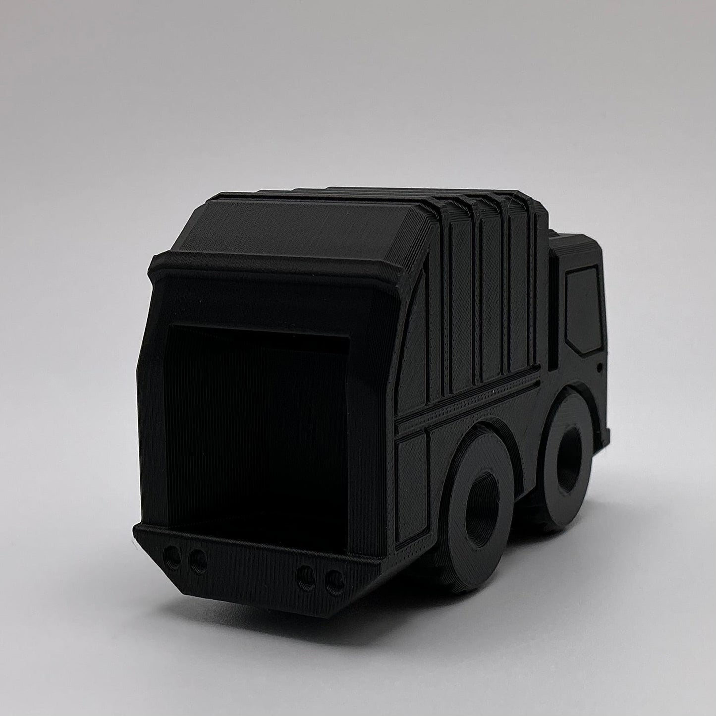 3D Printed Garbage Truck Toy Articulated Recycling Vehicle Durable Kids Toy Truck Eco-Friendly