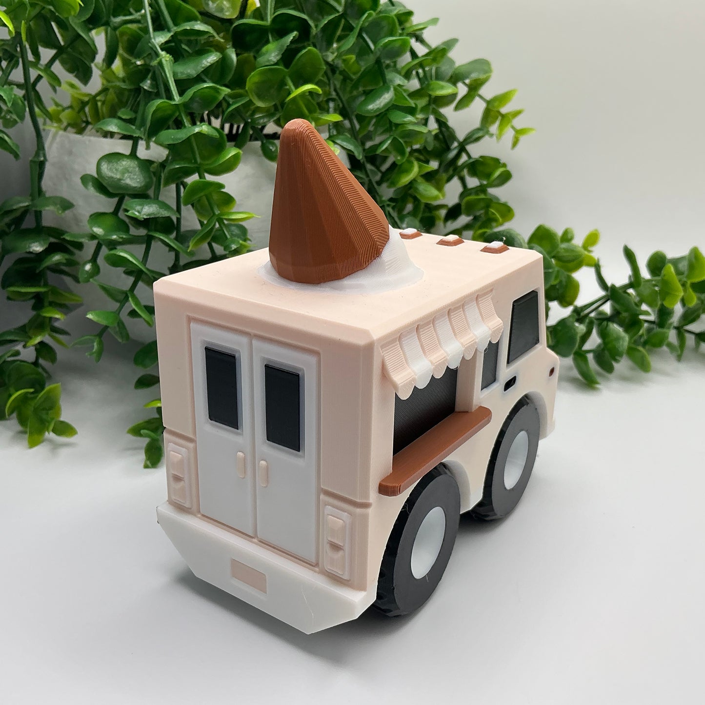 Large Ice Cream Van Truck Vehicle 3D Printed Multi Coloured Vehicle Indoor & Out - View 5
