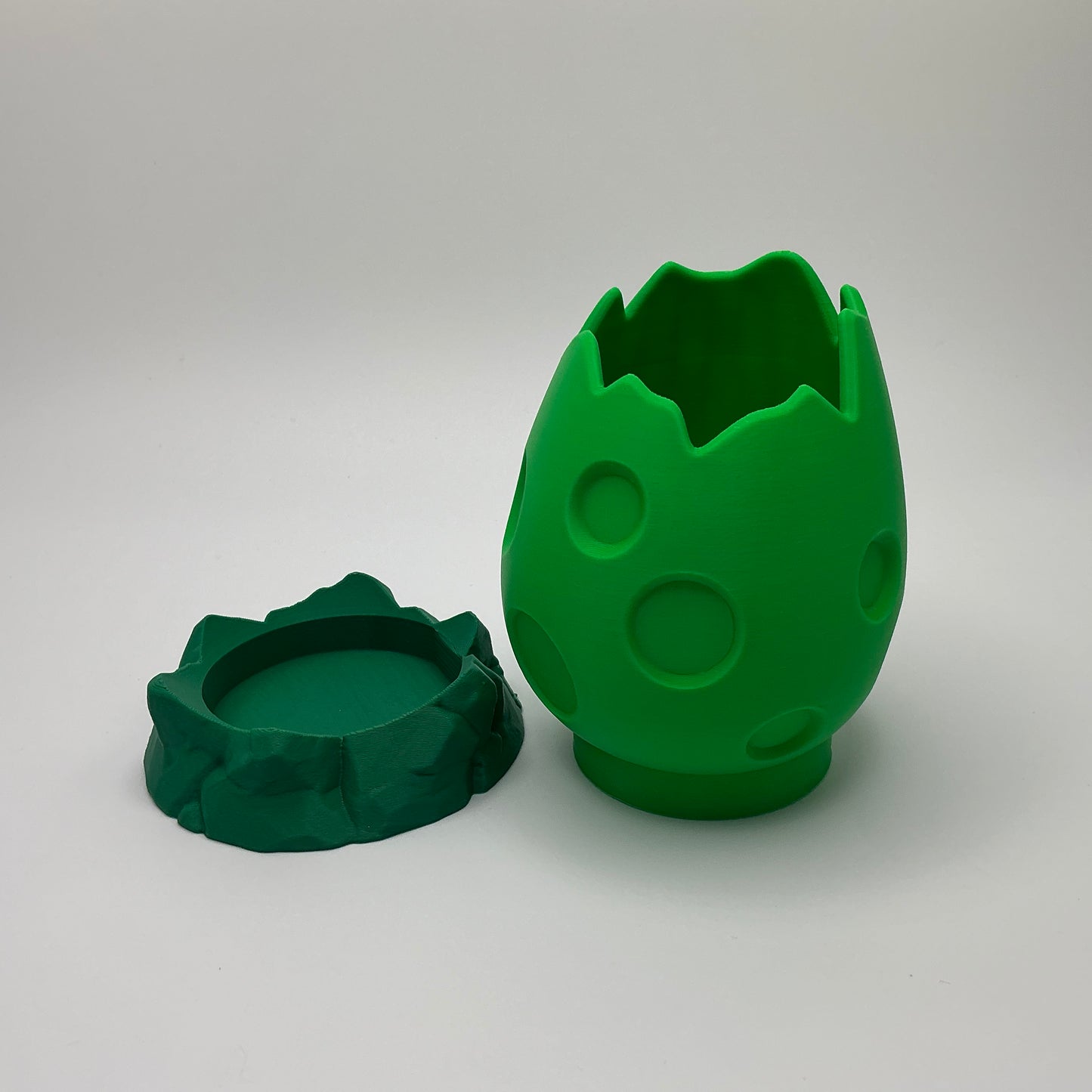 Dinosaur Egg Pencil Holder Cracked Dino Egg Pen Pot Kids Desk Organizer Paintbru - View 6