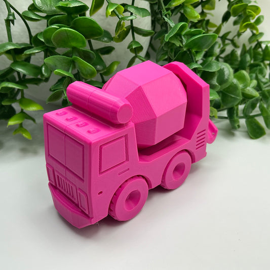 Concrete Mixer Vehicle Truck Construction Vehicle Durable Builder Toy - alternative view