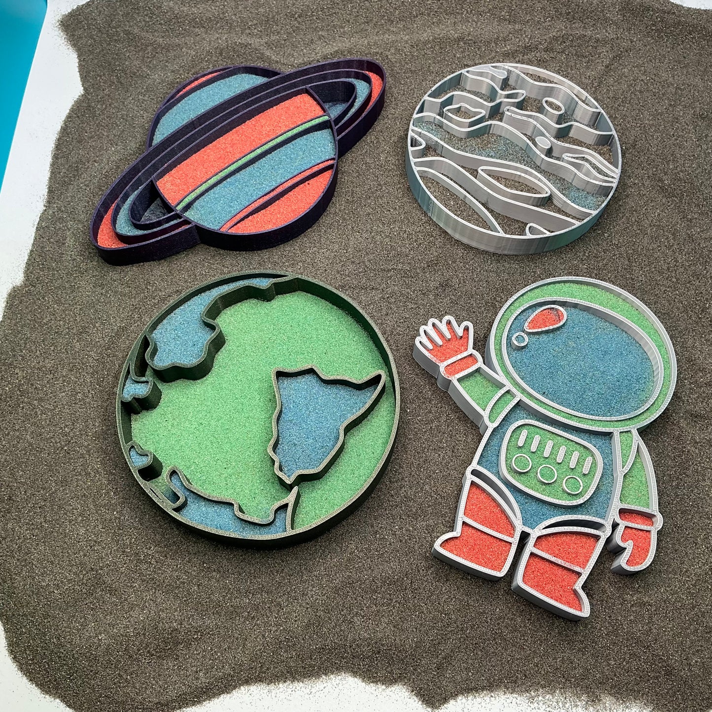 Large Space Sand Sensory Filling Trays