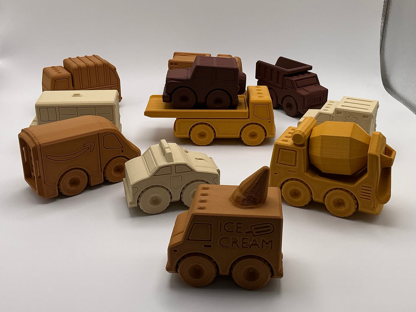 School Bus Transport Vehicle - Wood PLA