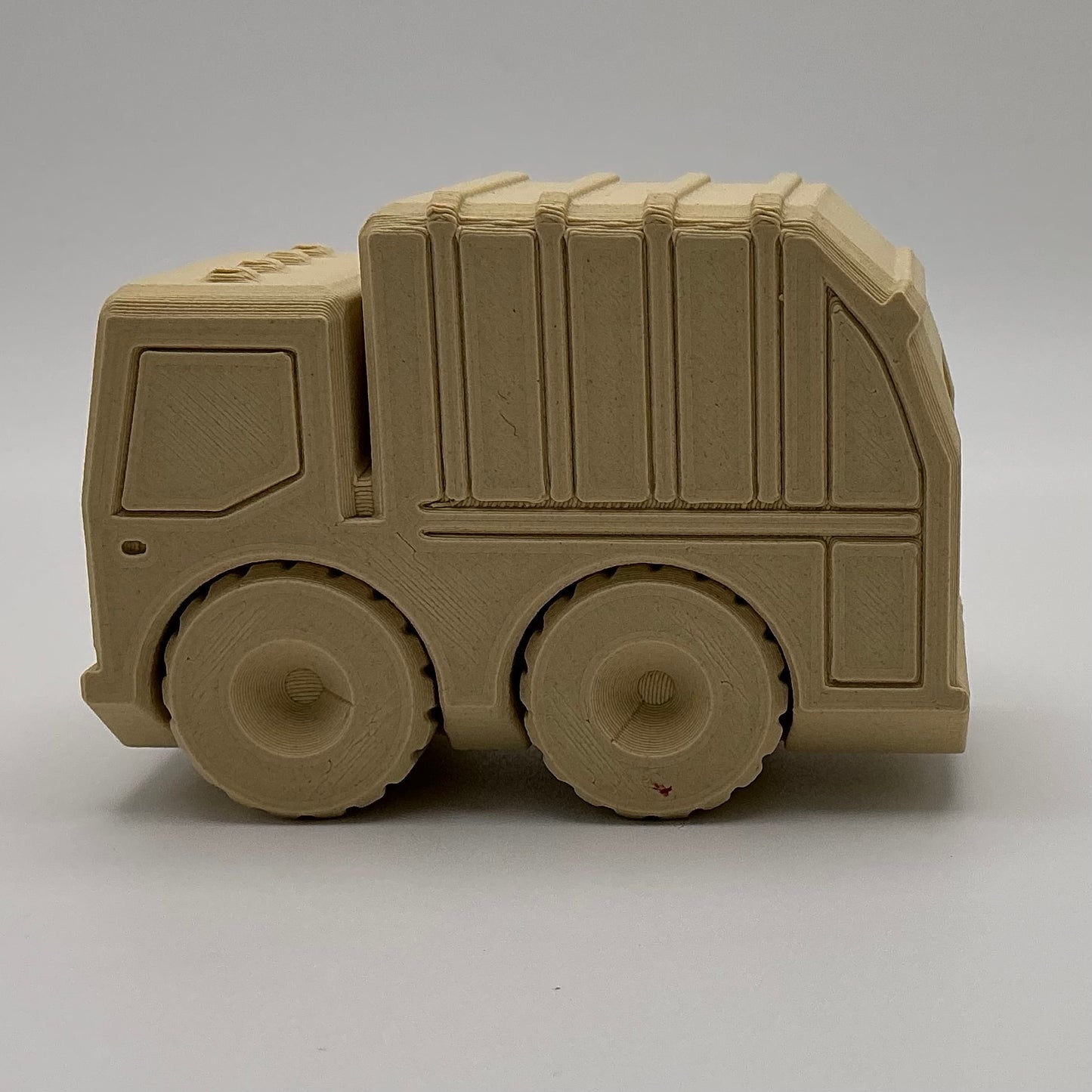 Garbage Truck Transport Vehicle - Wood PLA