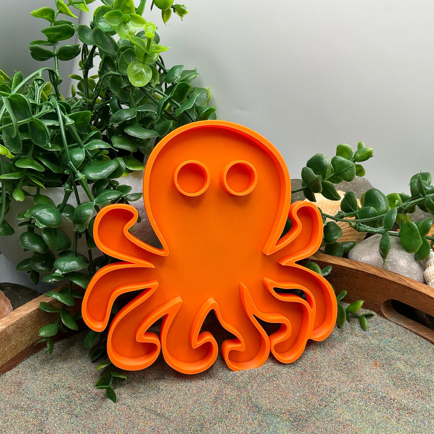 Large Octopus Sensory Filling Tray - Eco-Friendly 3D Printed for Sand, Rice & Oats