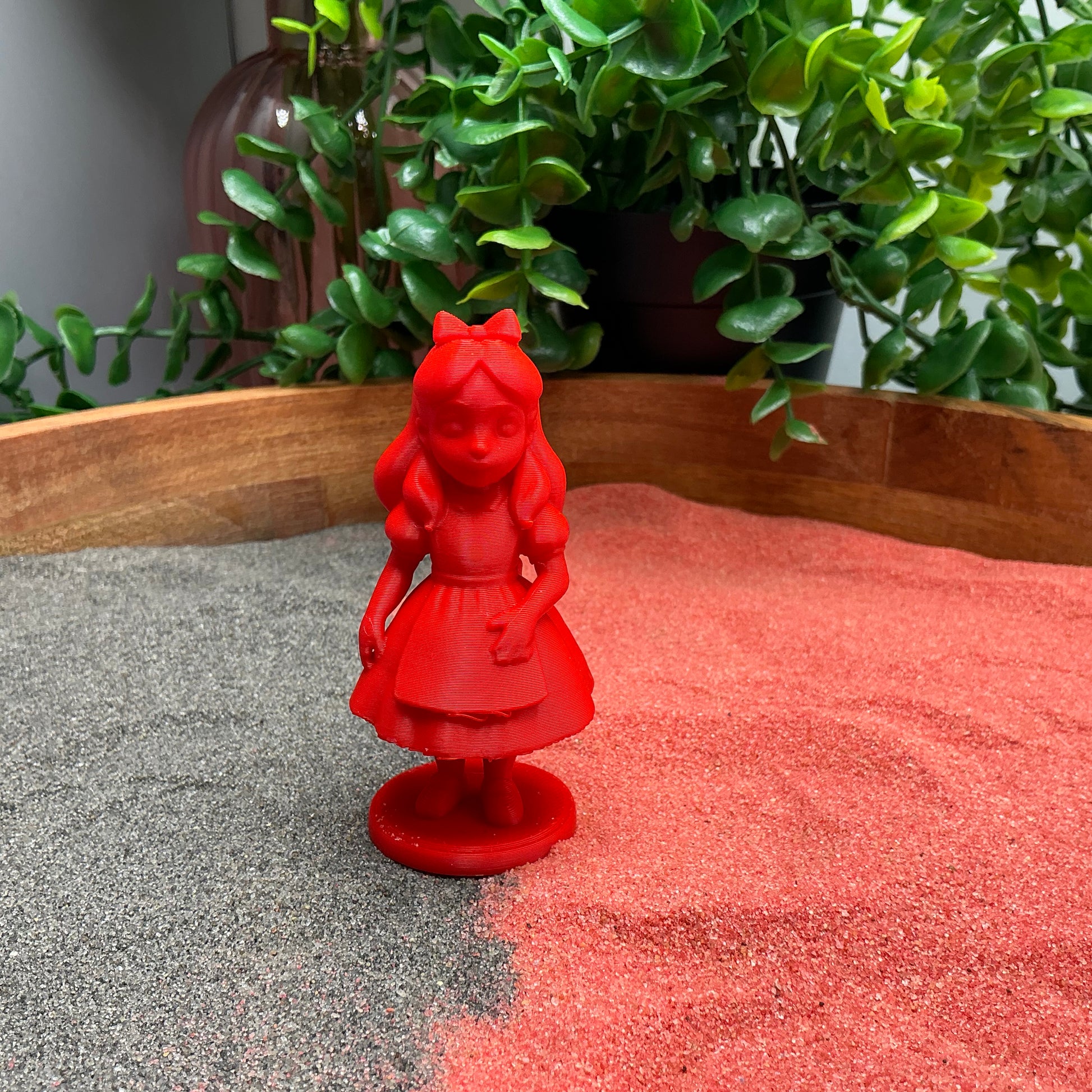 3D Printed Alice in Wonderland 5-Piece Figure Set - View 8