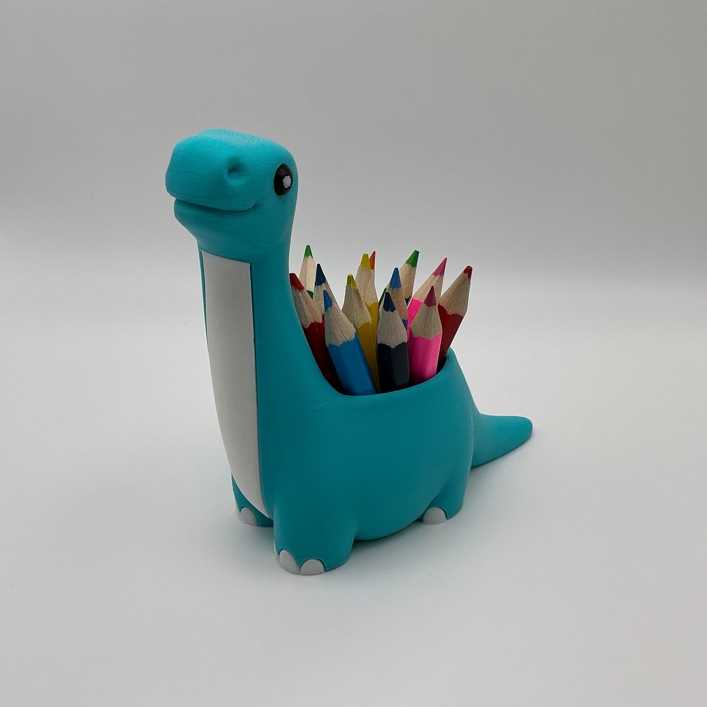 Dinosaur Pencil Holder for Kids 3D Printed T-Rex Desk Organizer Cute Dino Room Décor Back to School for Boys & Girls Pen Pot