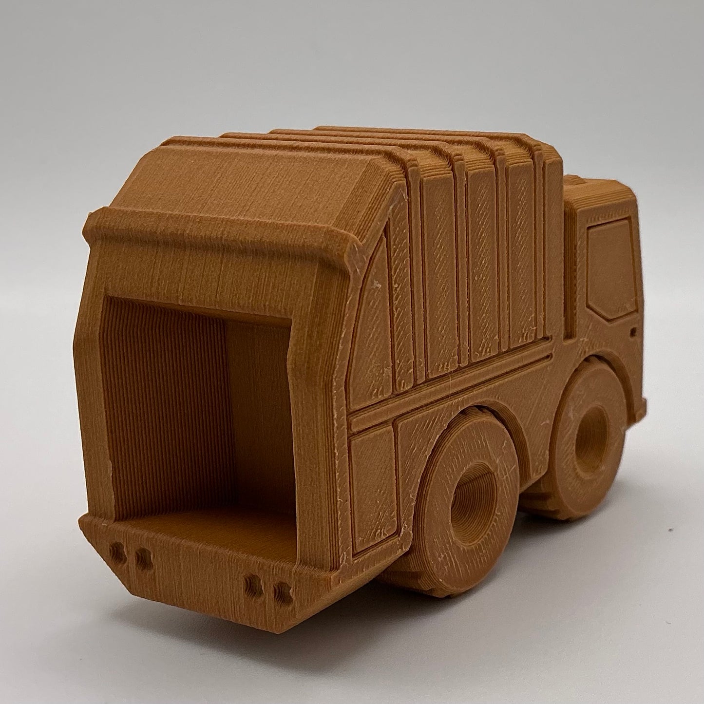 Garbage Truck Transport Vehicle - Wood PLA