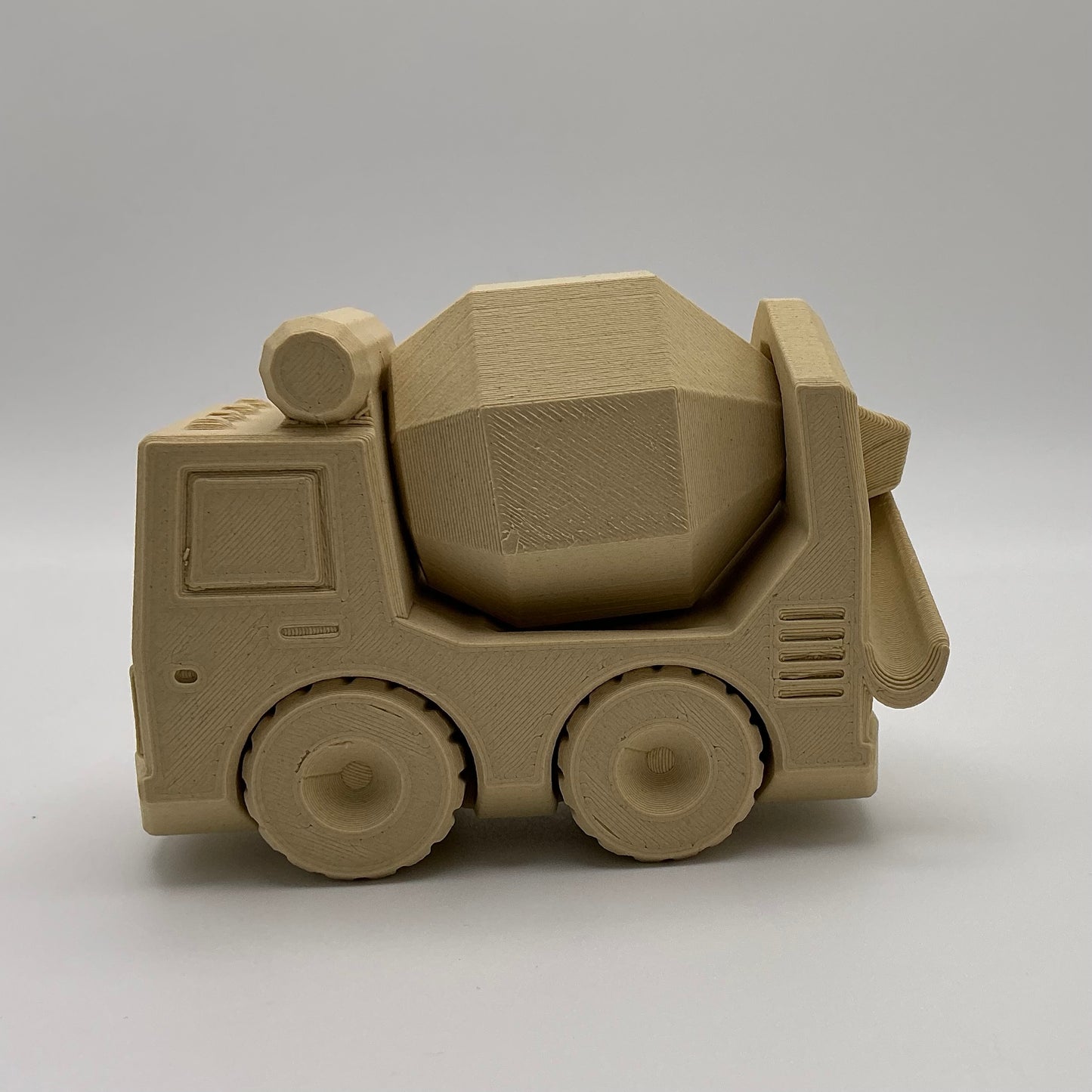 Concrete Mixer Transport Vehicle Wood PLA