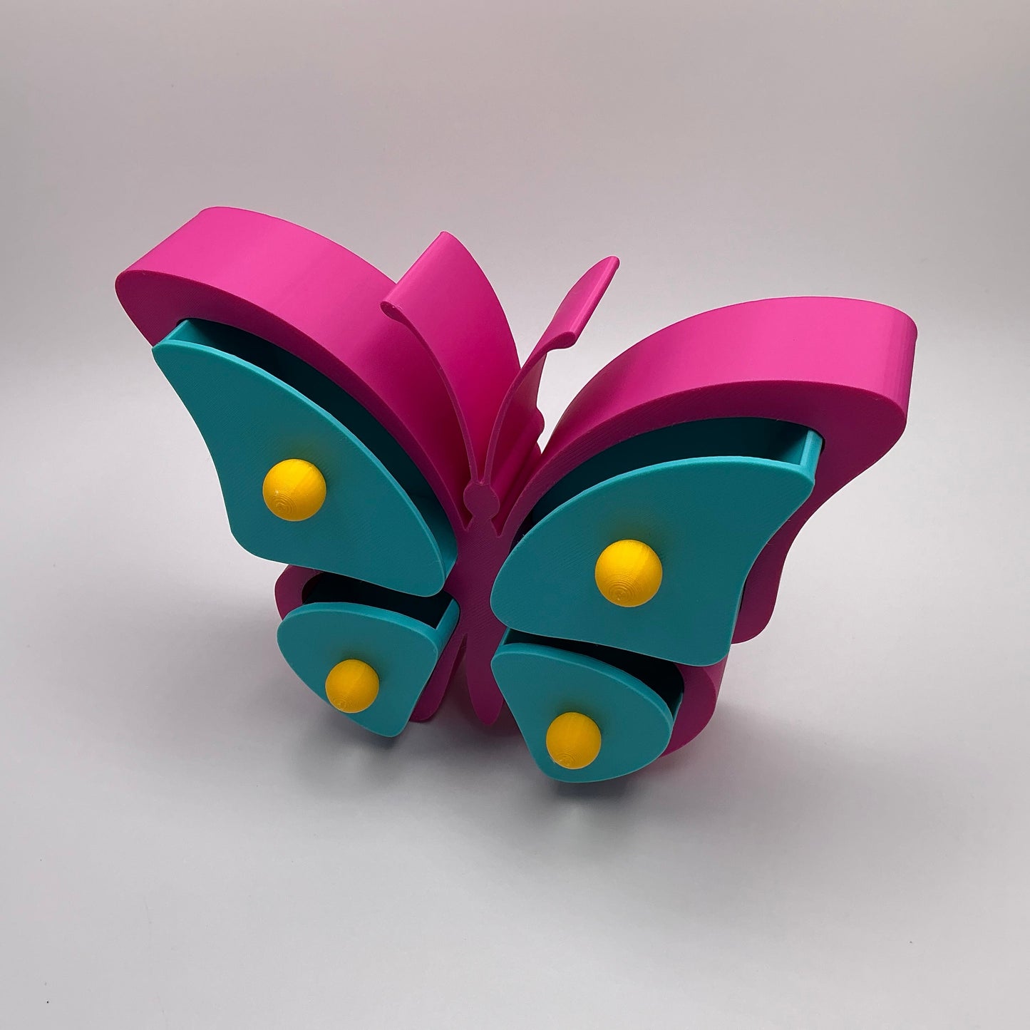 Butterfly Jewellery Box 3D Printed Keepsake Organizer Cute Earring &  Ring Storage Girls Room Décor Jewellery Box Birthday Gift