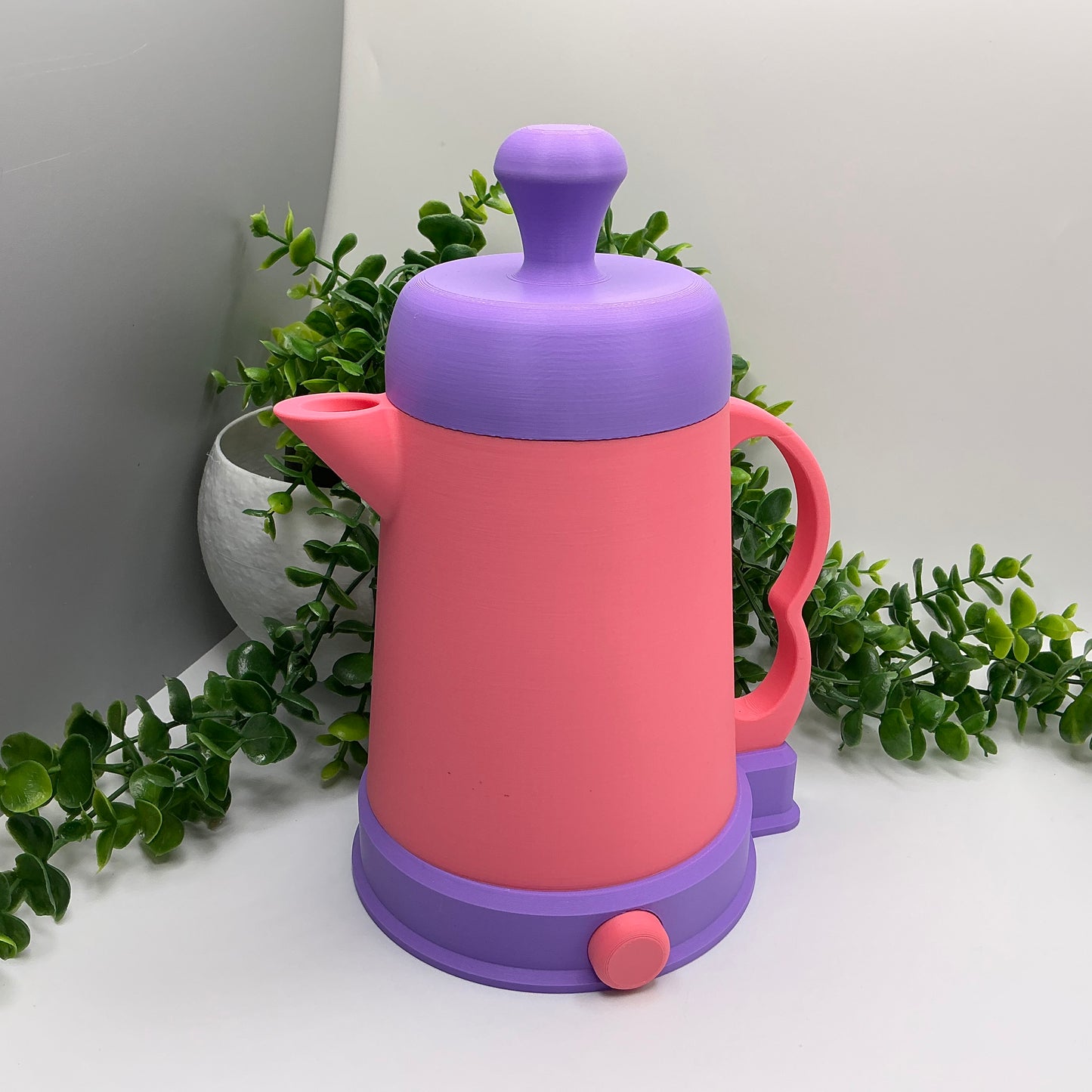 Large Kettle - 3D Printed Kitchen Toy, Eco-Friendly Indoor & Outdoor