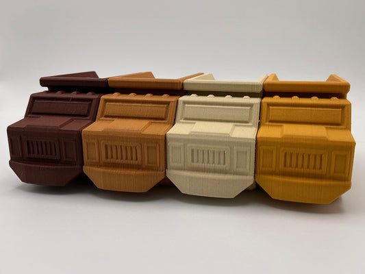 Dump Truck Transport Vehicle Wood PLA