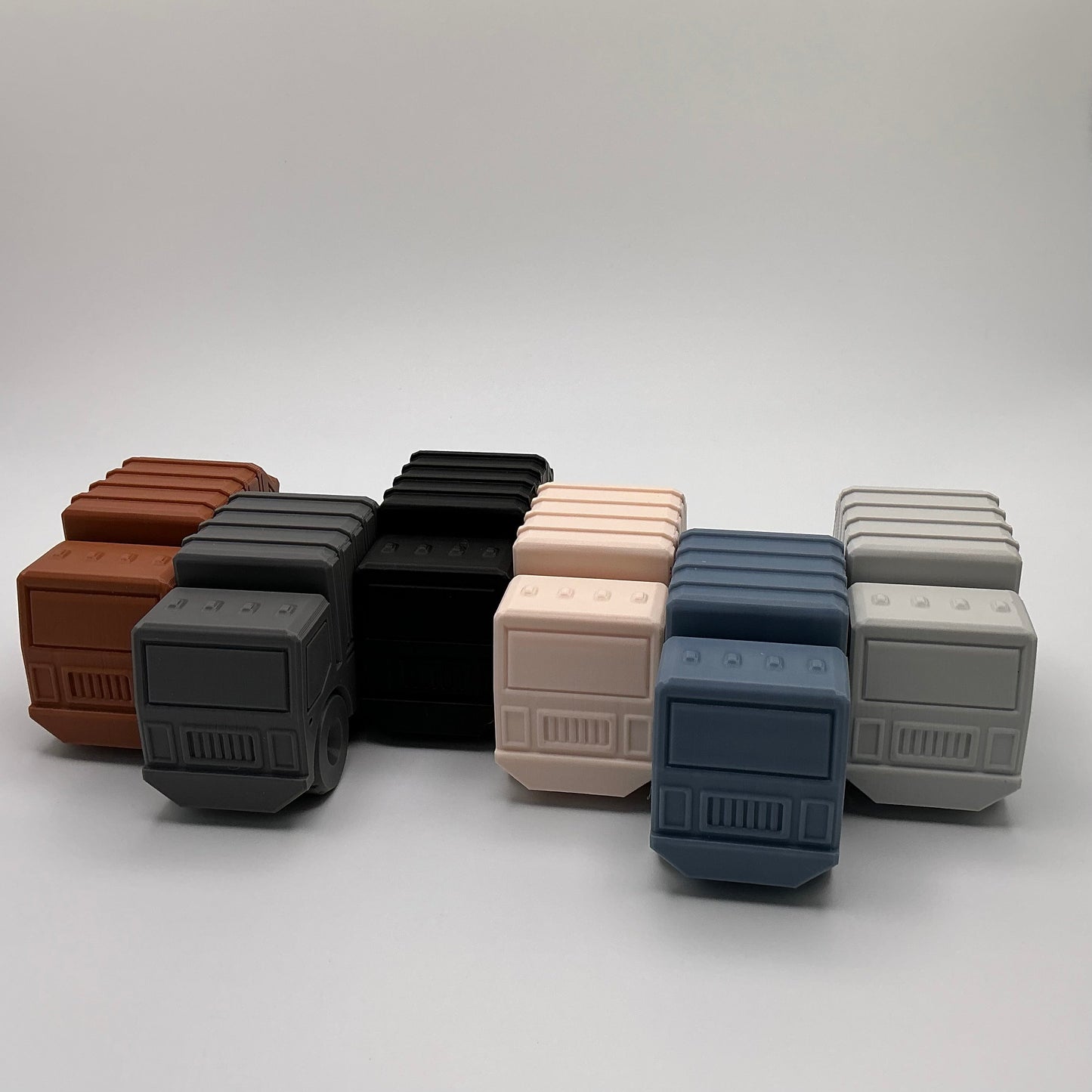 3D Printed Garbage Truck Toy Articulated Recycling Vehicle Durable Kids Toy Truck Eco-Friendly