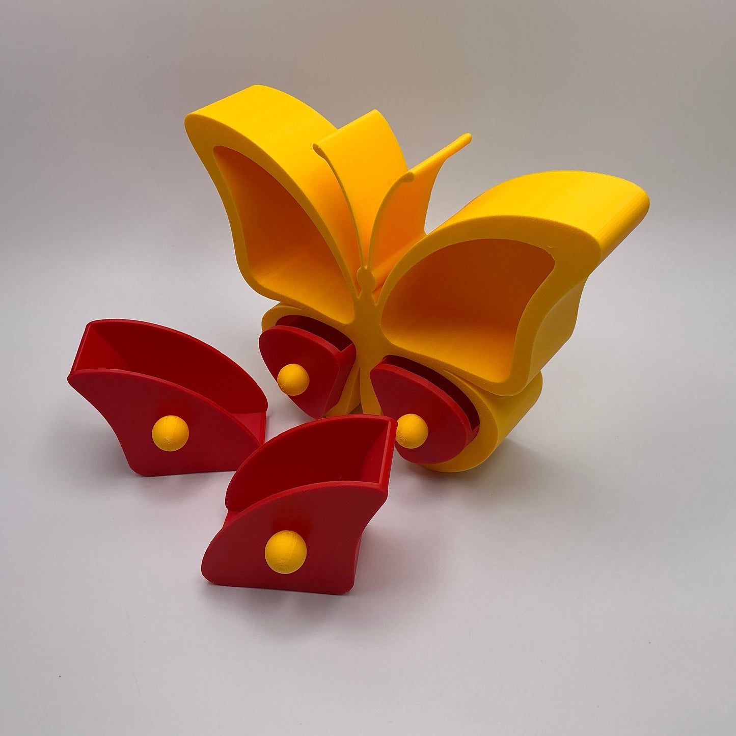 Butterfly Jewellery Box 3D Printed Keepsake Organizer Cute Earring &  Ring Storage Girls Room Décor Jewellery Box Birthday Gift