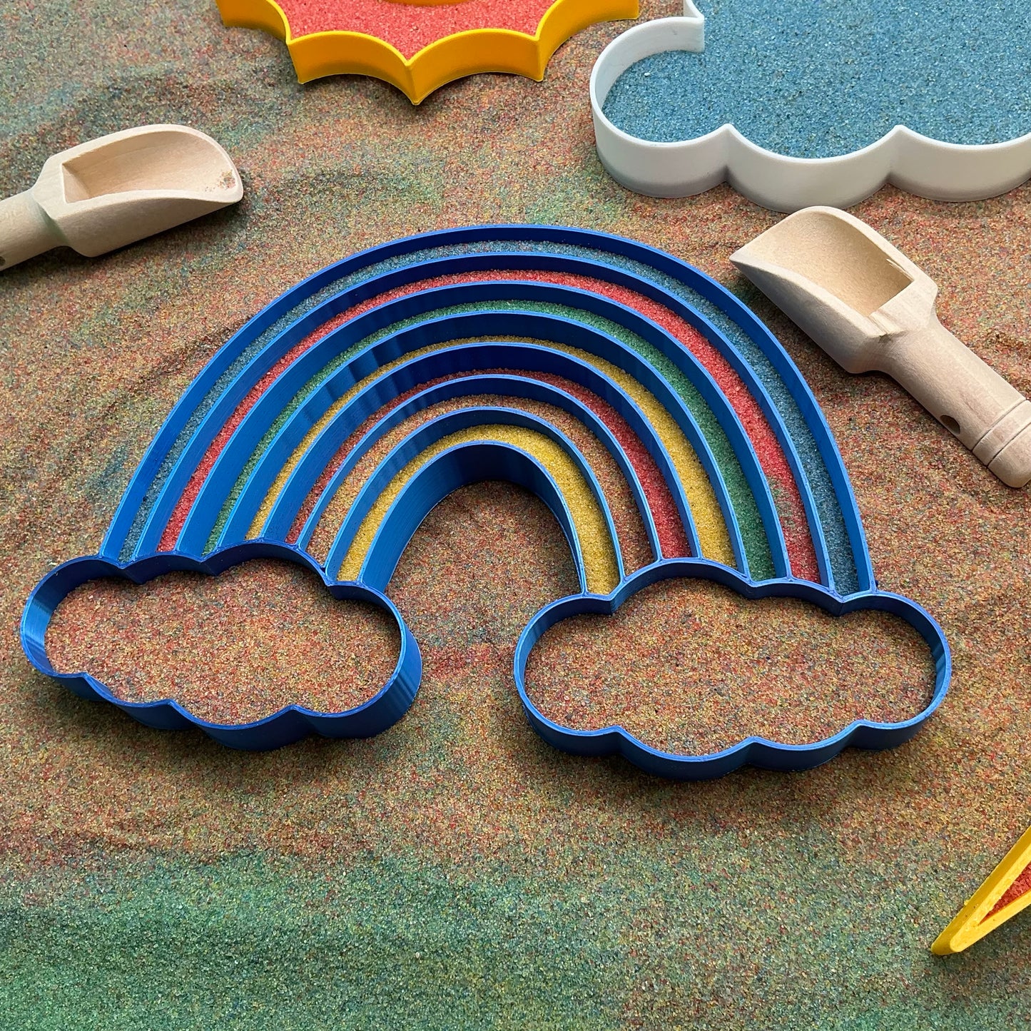 Weather Sand Sensory Filling Trays