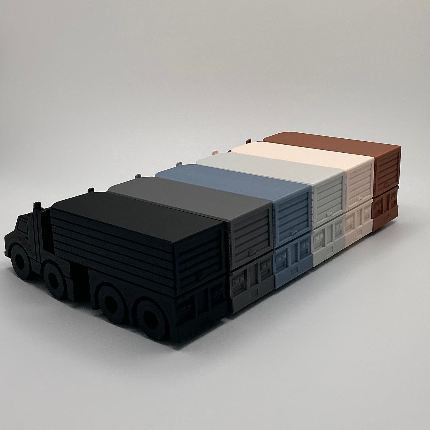 American Semi Truck Transport Vehicle