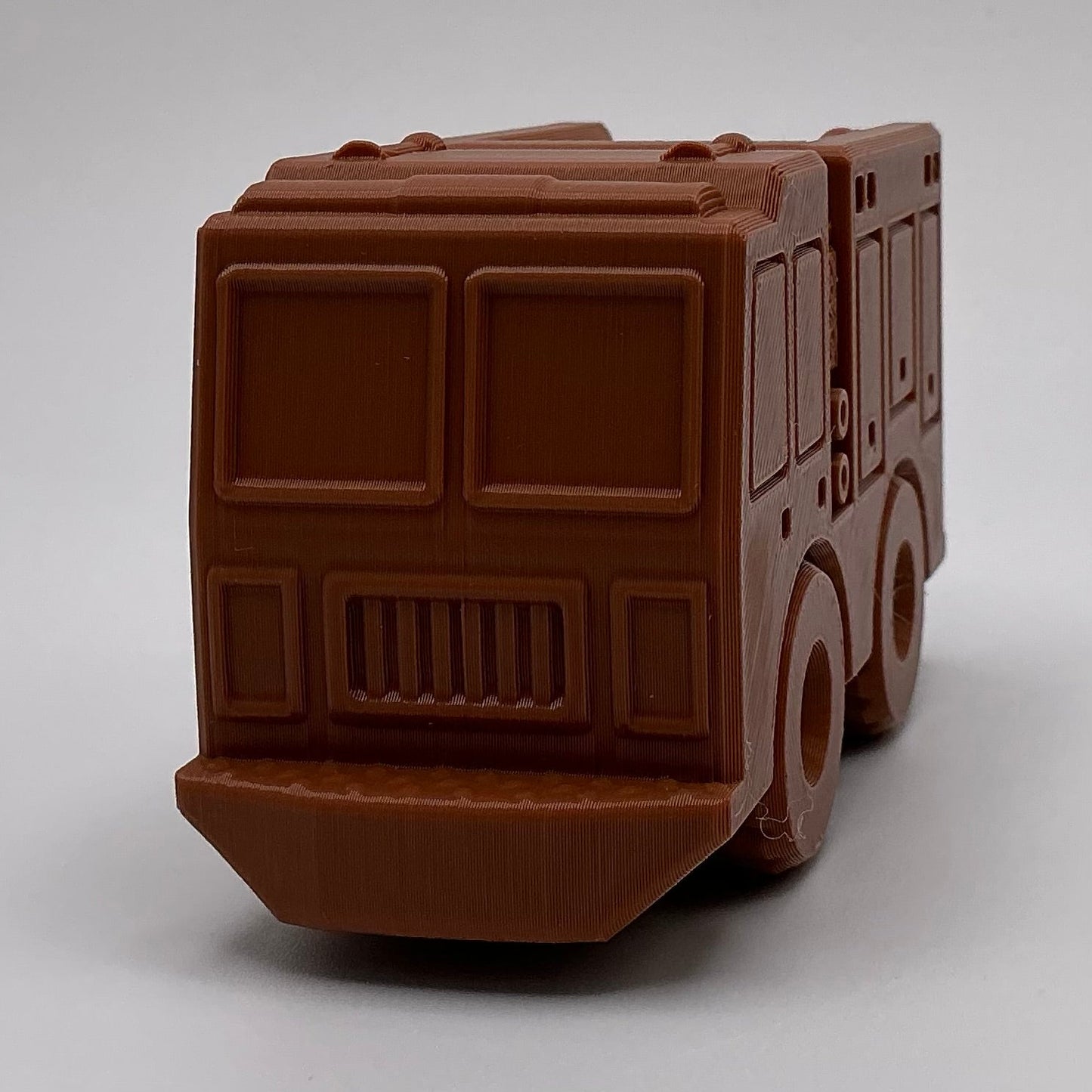 3D Printed Fire Engine Toy Fire Truck Transport Vehicle Emergency Rescue Toy Eco Friendly Durable Firefighter Truck