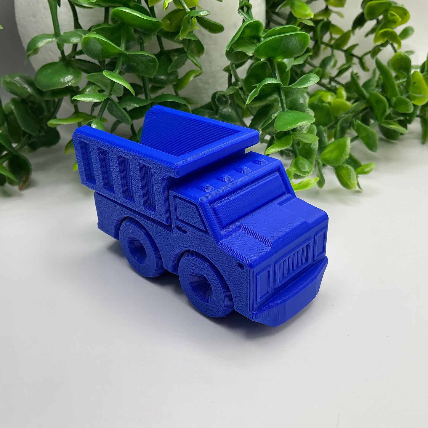 Dump Truck Construction Vehicle Articulated Durable Hauler Work Truck - side view