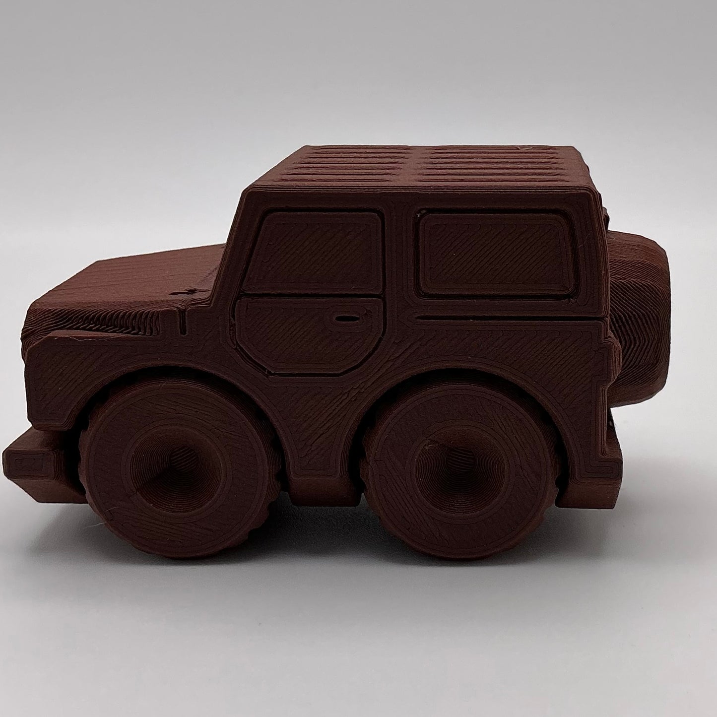 Jeep Hard Top Transport Vehicle Wood PLA