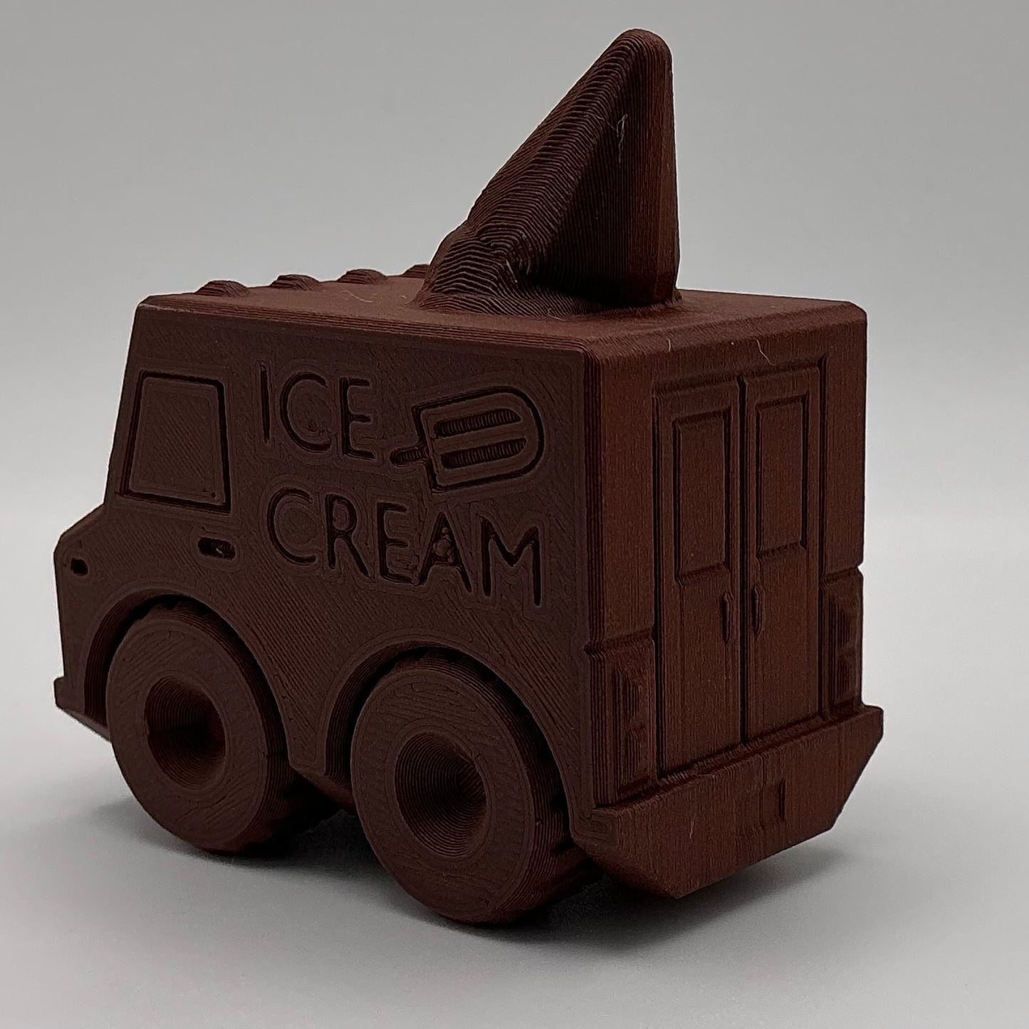 Ice Cream Van Transport Vehicle Wood PLA