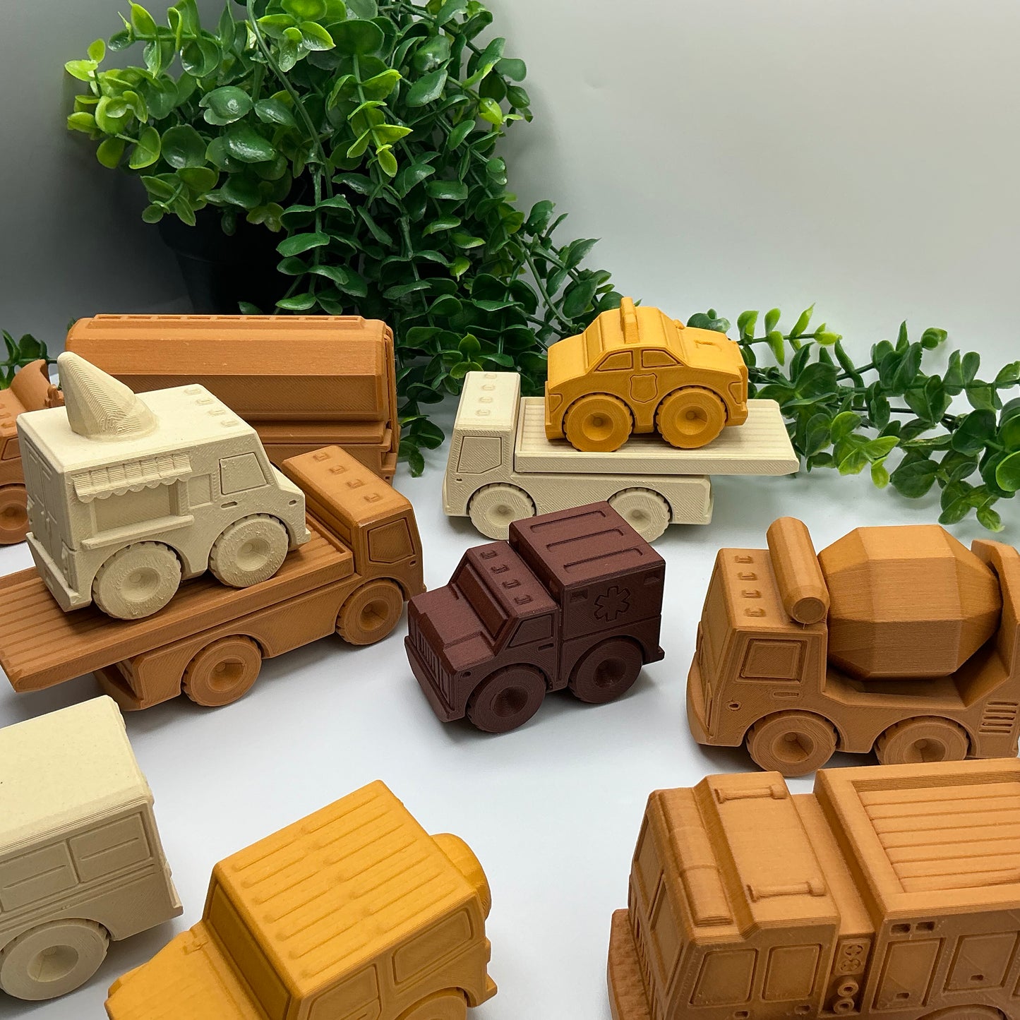 3D Printed Transport Vehicles in Wood PLA - View 66