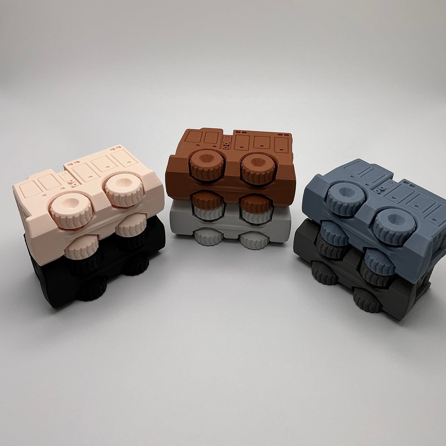 3D Printed Fire Engine Toy Fire Truck Transport Vehicle Emergency Rescue Toy Eco Friendly Durable Firefighter Truck