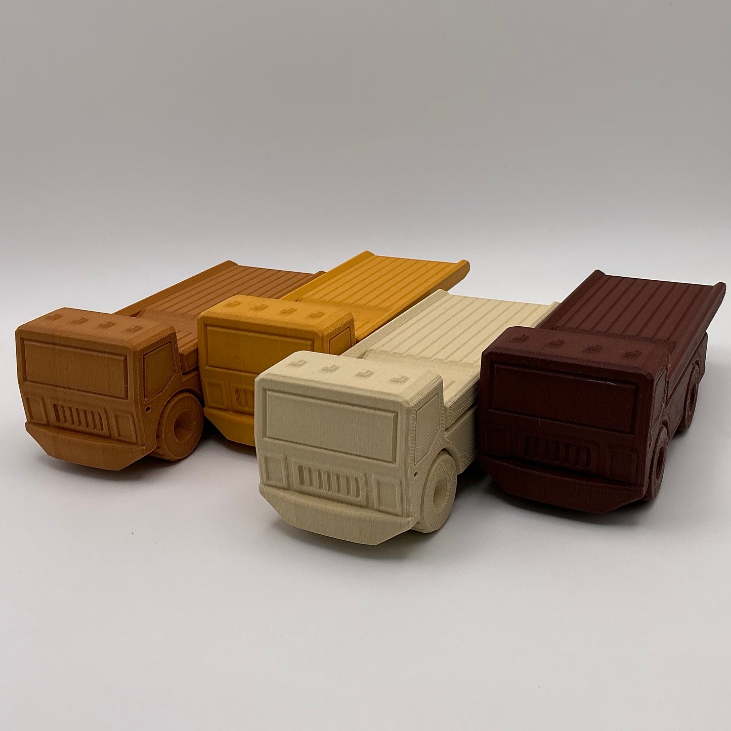Tow Truck Transport Vehicle Wood PLA