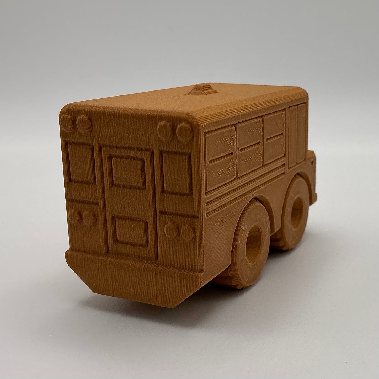 School Bus Transport Vehicle - Wood PLA
