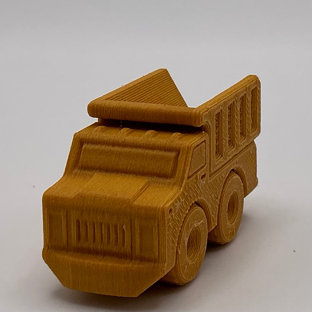 Dump Truck Mini Transport Vehicle Wood PLA
