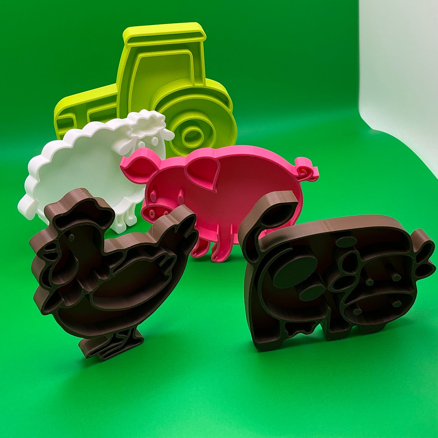 Farm & Animals Sand Sensory Filling Trays