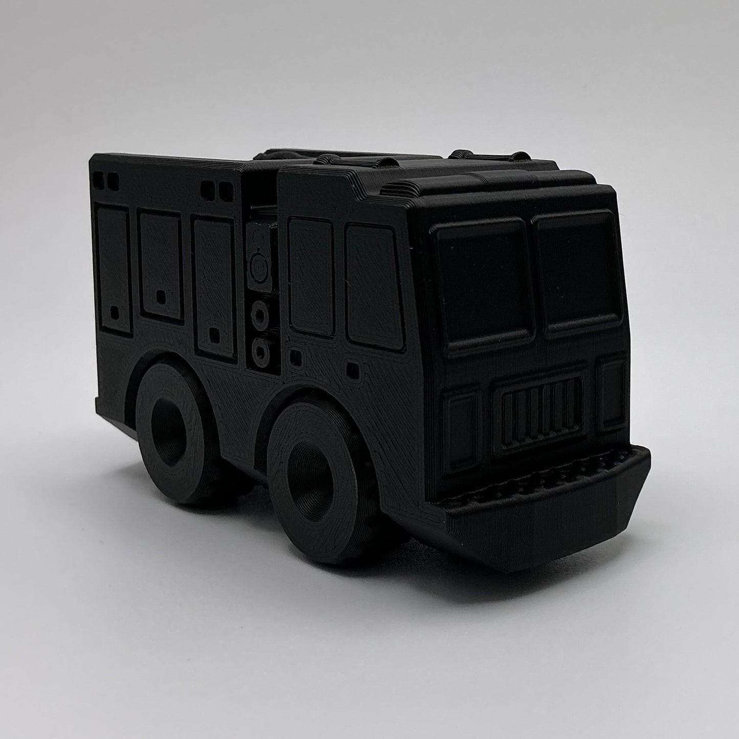 3D Printed Fire Engine Toy Fire Truck Transport Vehicle Emergency Rescue Toy Eco Friendly Durable Firefighter Truck
