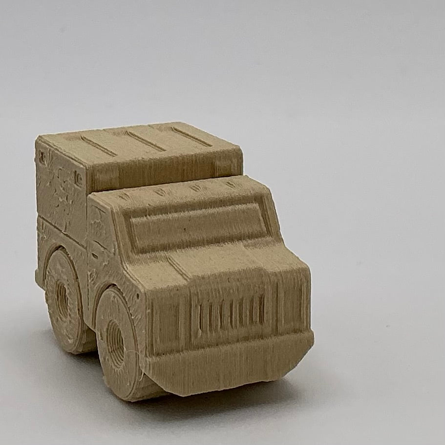Ambulance Mini Transport Vehicle Wood PLA