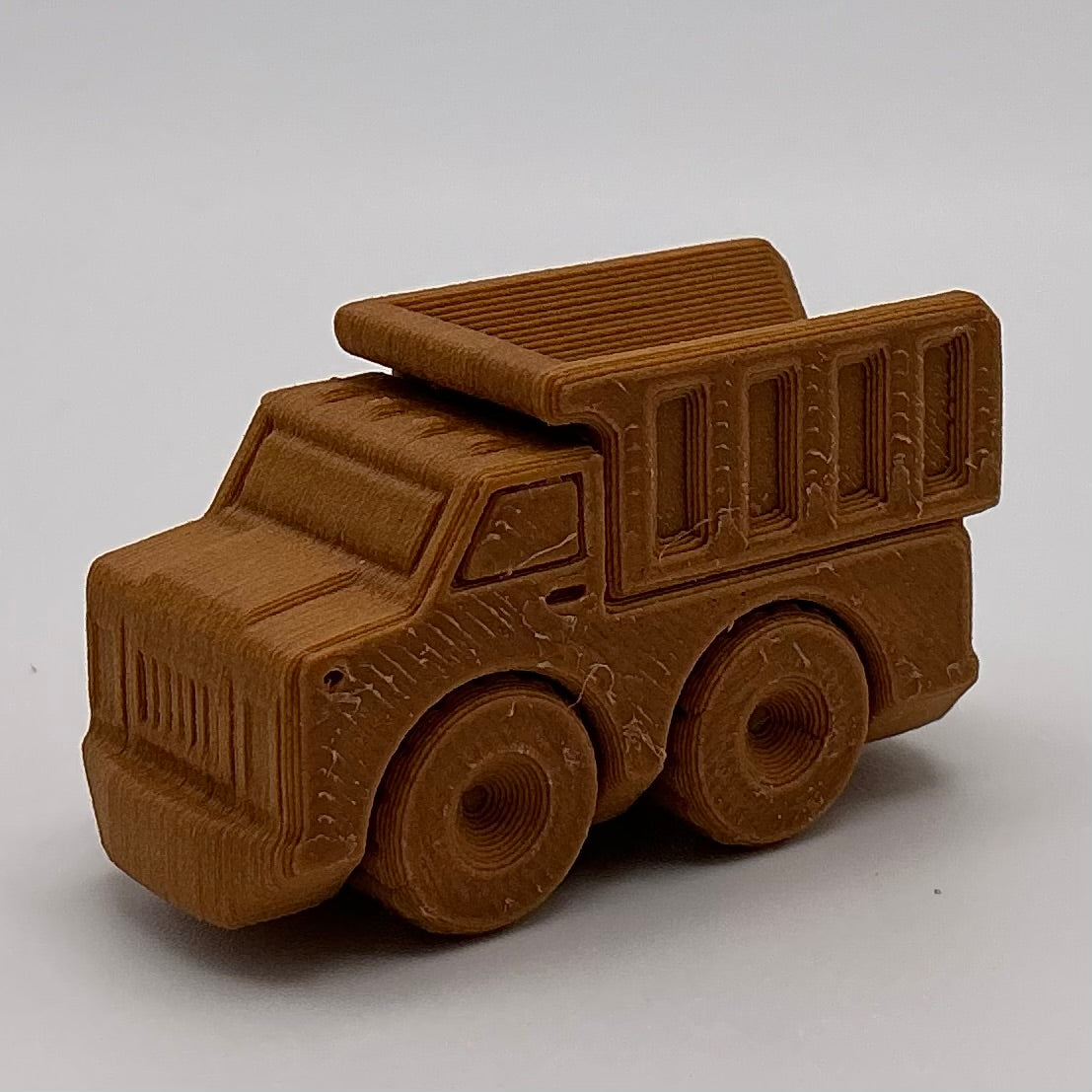 Dump Truck Mini Transport Vehicle Wood PLA