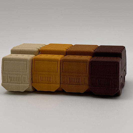 Garbage Truck Mini Transport Vehicle Wood PLA