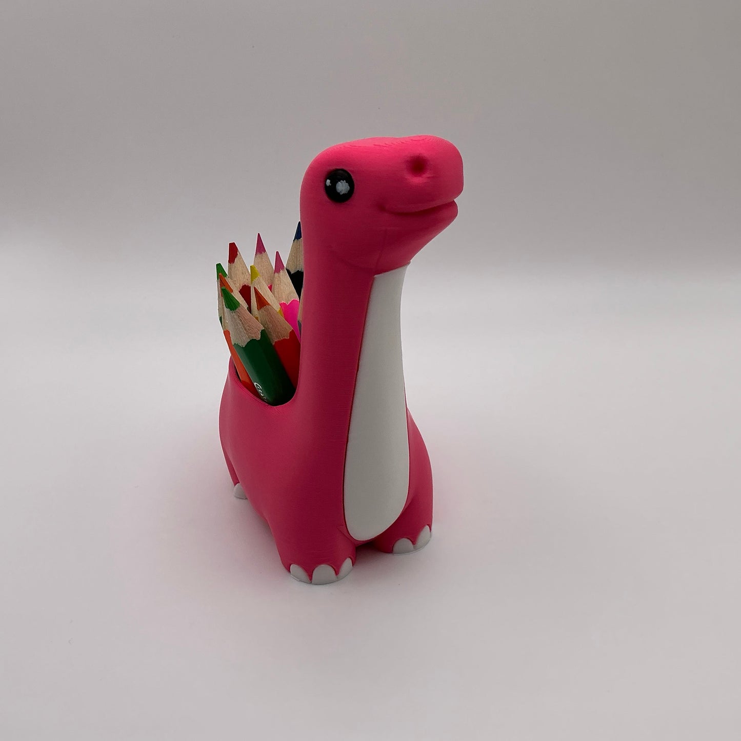Dinosaur Pencil Holder for Kids 3D Printed T-Rex Desk Organizer Cute Dino Room Décor Back to School for Boys & Girls Pen Pot