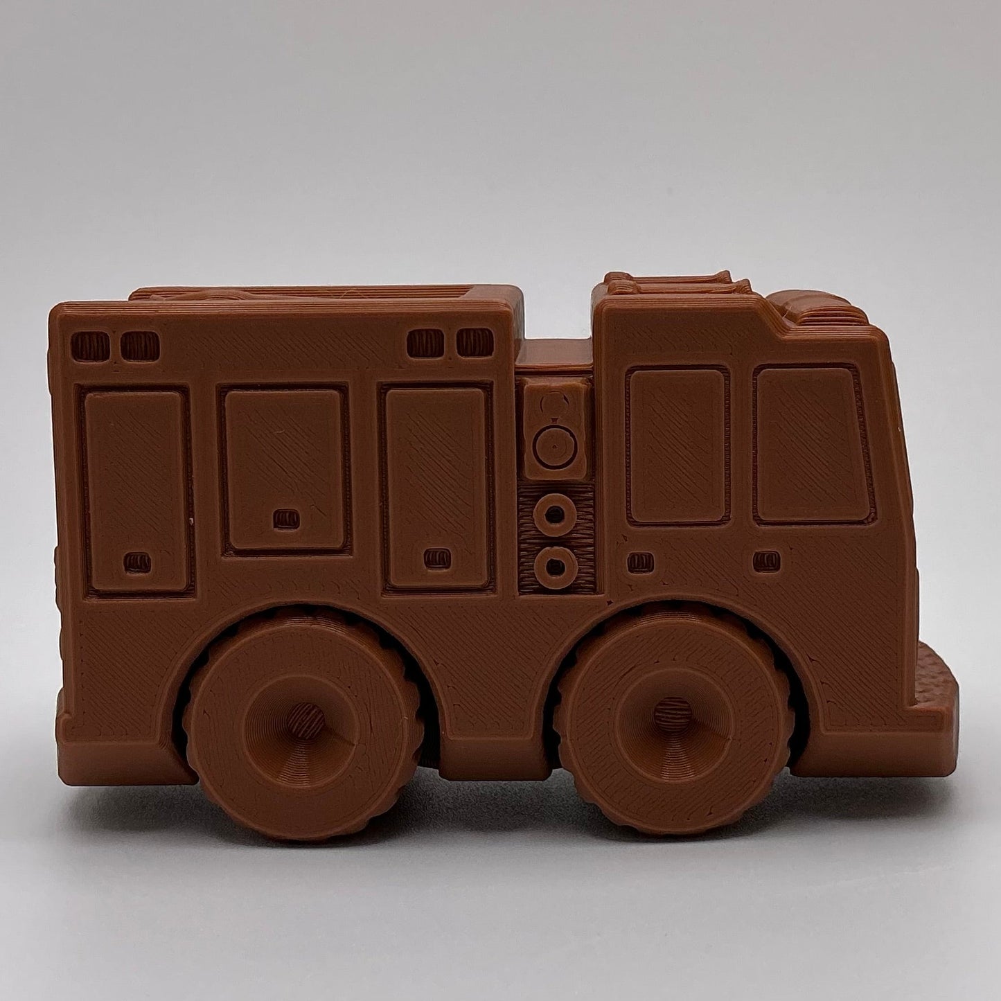 3D Printed Fire Engine Toy Fire Truck Transport Vehicle Emergency Rescue Toy Eco Friendly Durable Firefighter Truck
