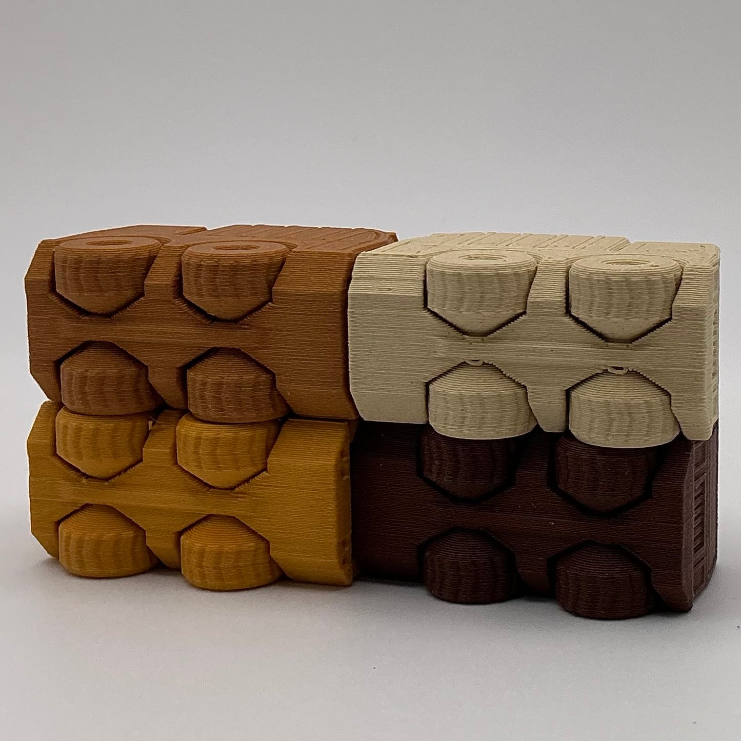 Garbage Truck Mini Transport Vehicle Wood PLA
