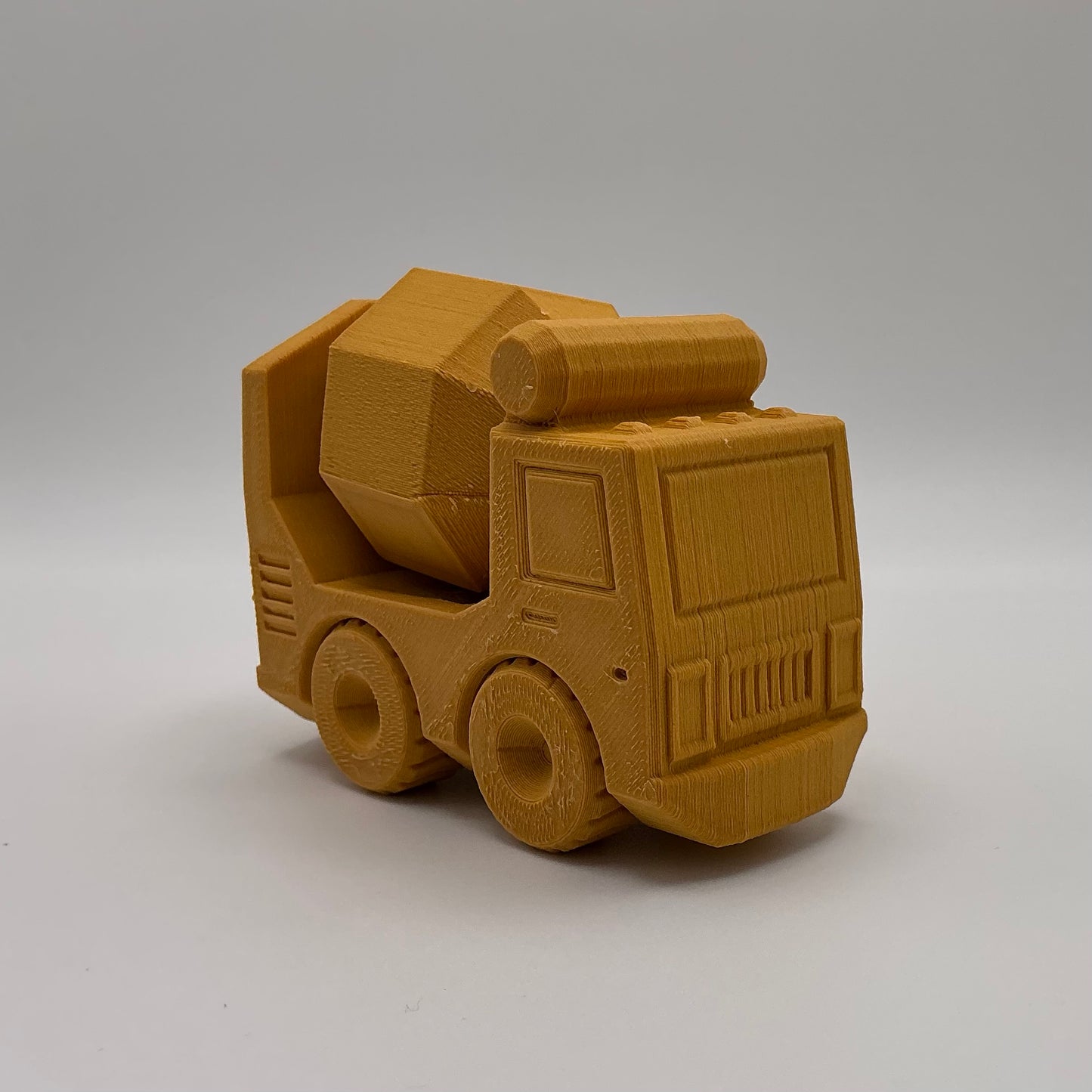 Concrete Mixer Transport Vehicle Wood PLA