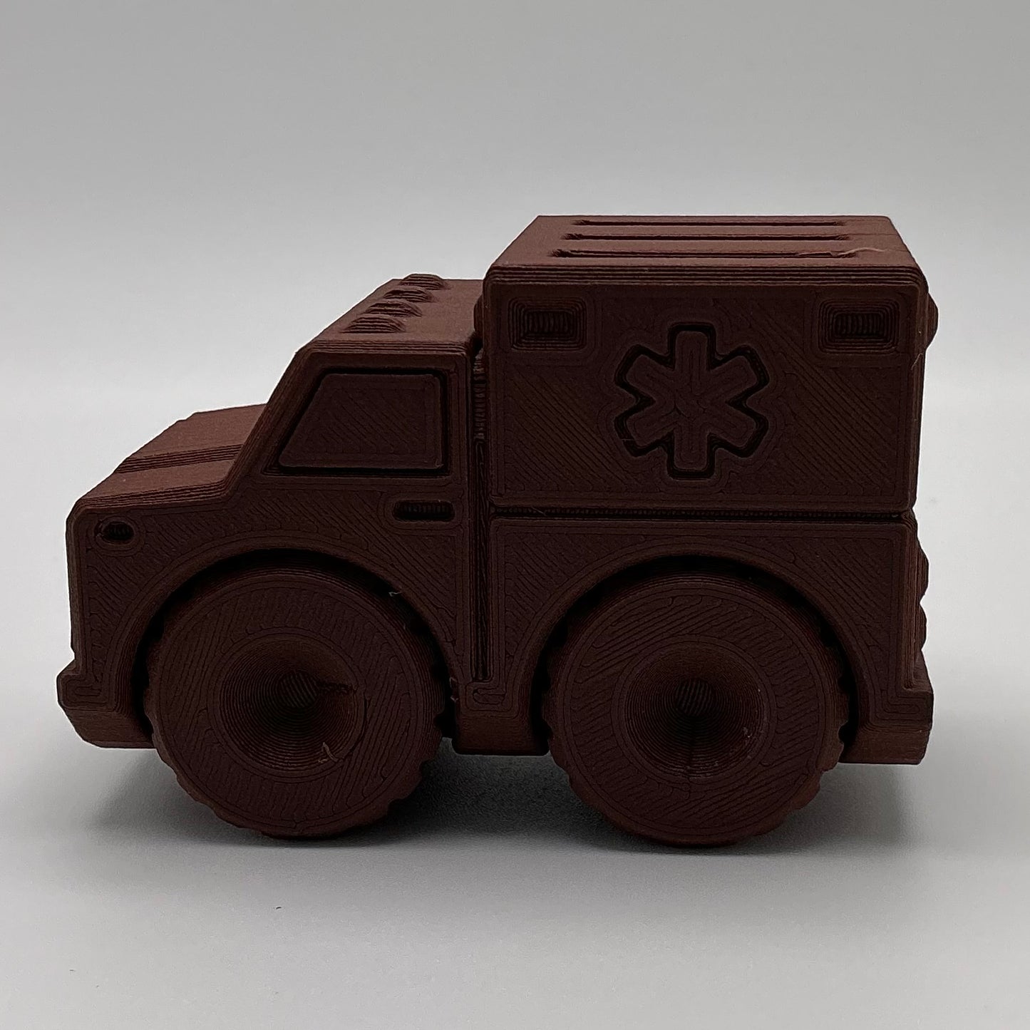 Ambulance Emergency Vehicle Wood PLA