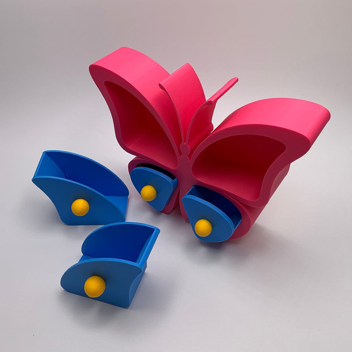 Butterfly Jewellery Box 3D Printed Keepsake Organizer Cute Earring &  Ring Storage Girls Room Décor Jewellery Box Birthday Gift