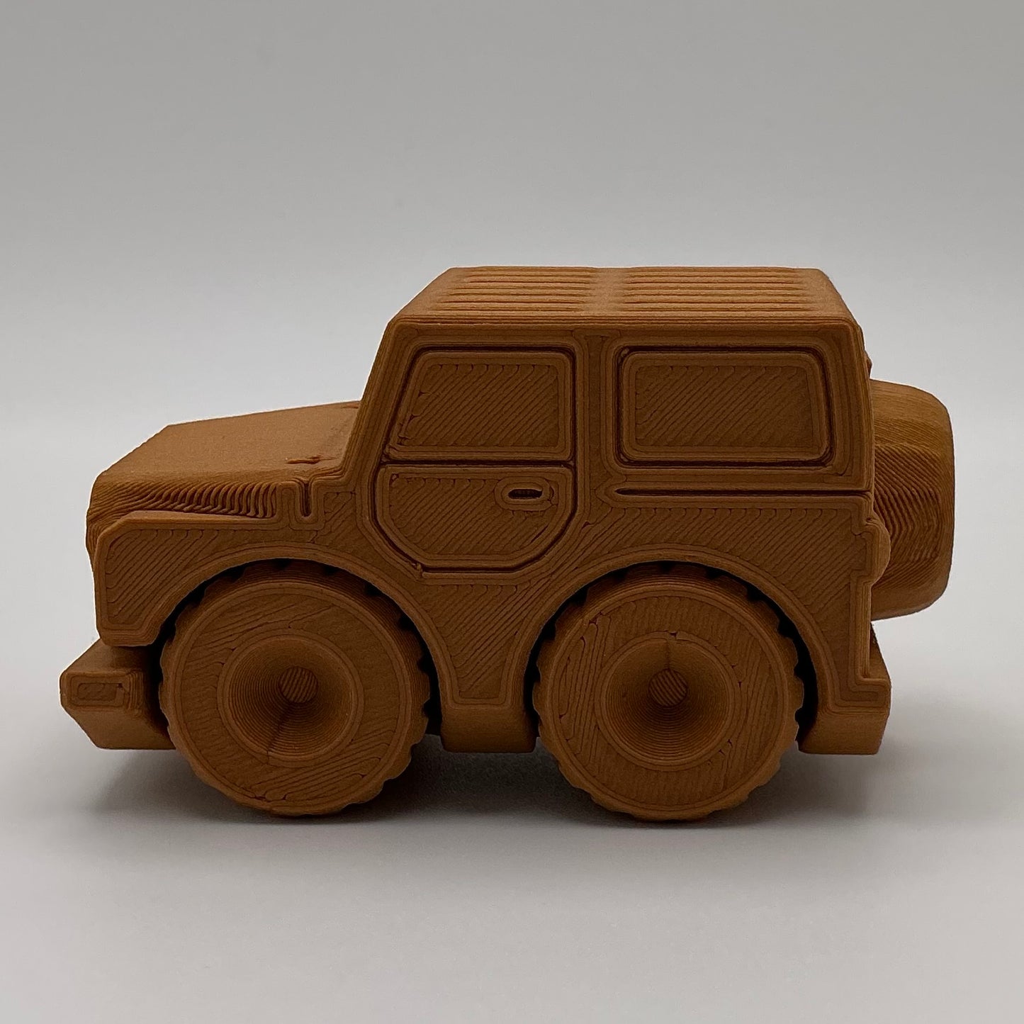 Jeep Hard Top Transport Vehicle Wood PLA