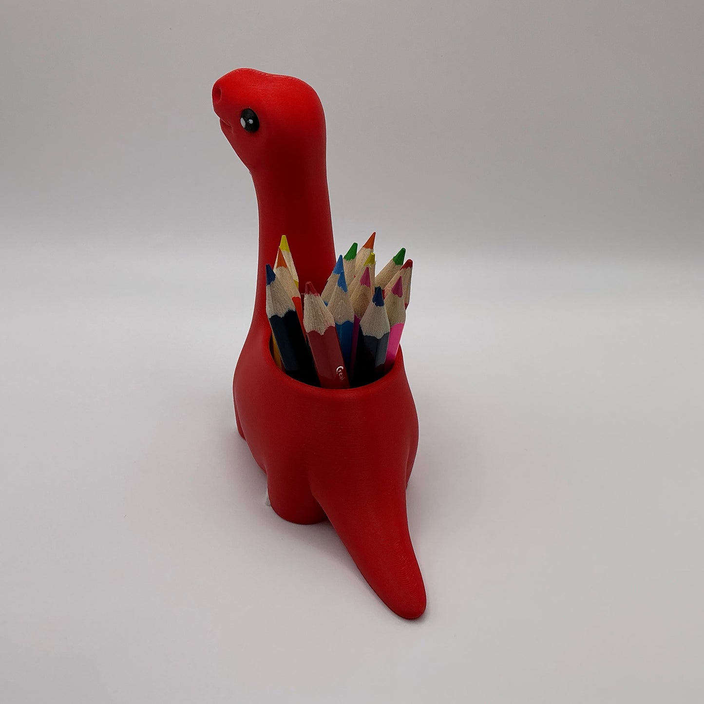 Dinosaur Pencil Holder for Kids 3D Printed T-Rex Desk Organizer Cute Dino Room Décor Back to School for Boys & Girls Pen Pot