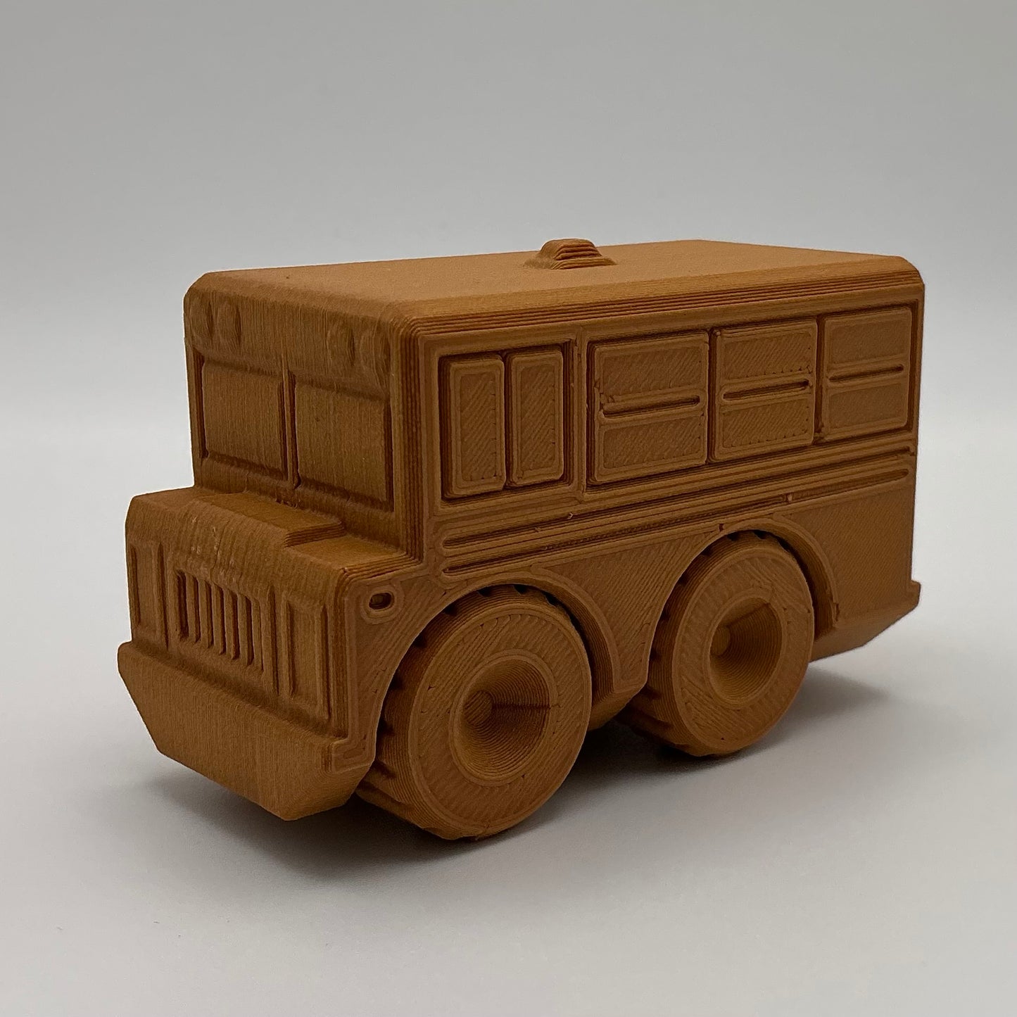 School Bus Transport Vehicle - Wood PLA