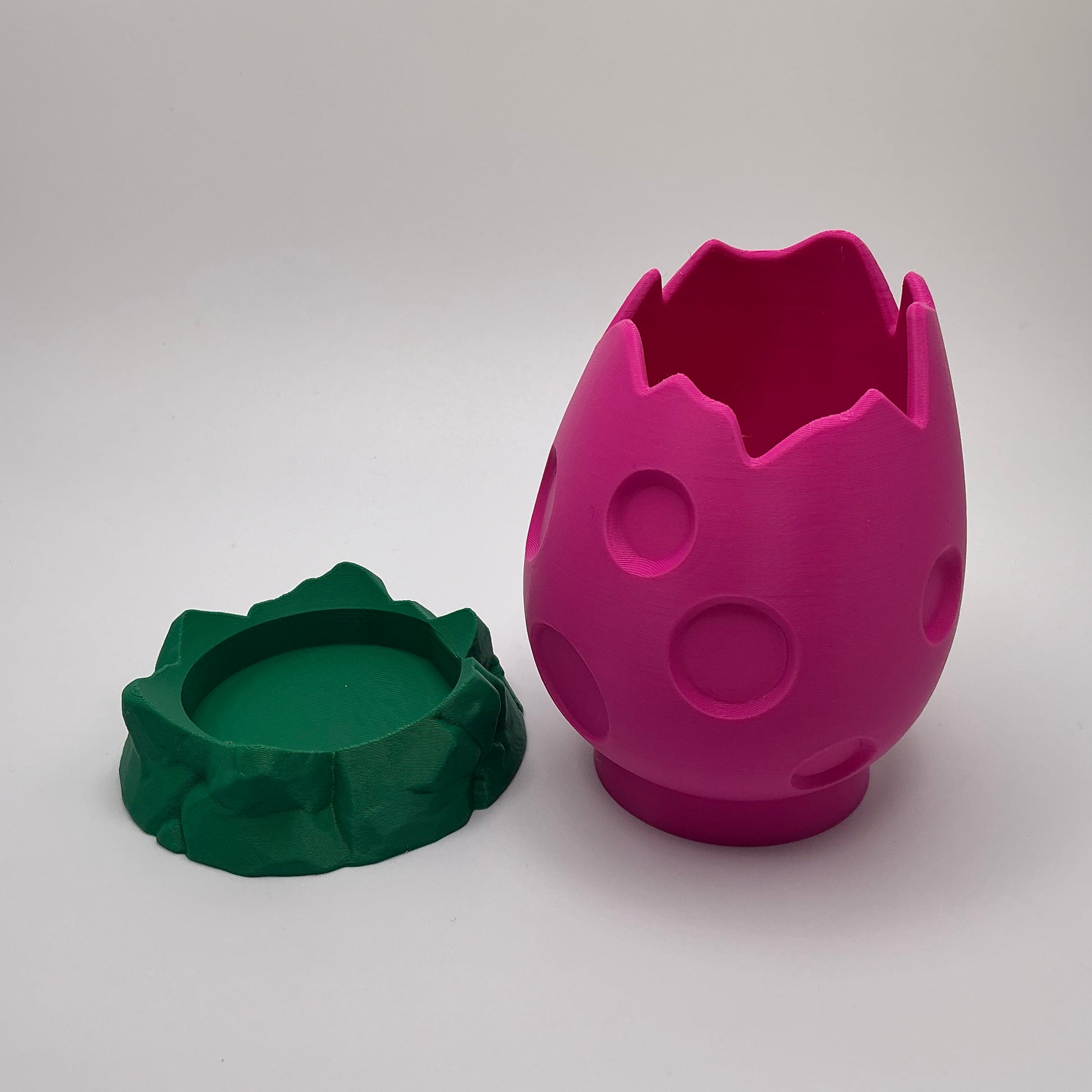 Dinosaur Egg Pencil Holder Cracked Dino Egg Pen Pot Kids Desk Organizer Paintbru - View 8