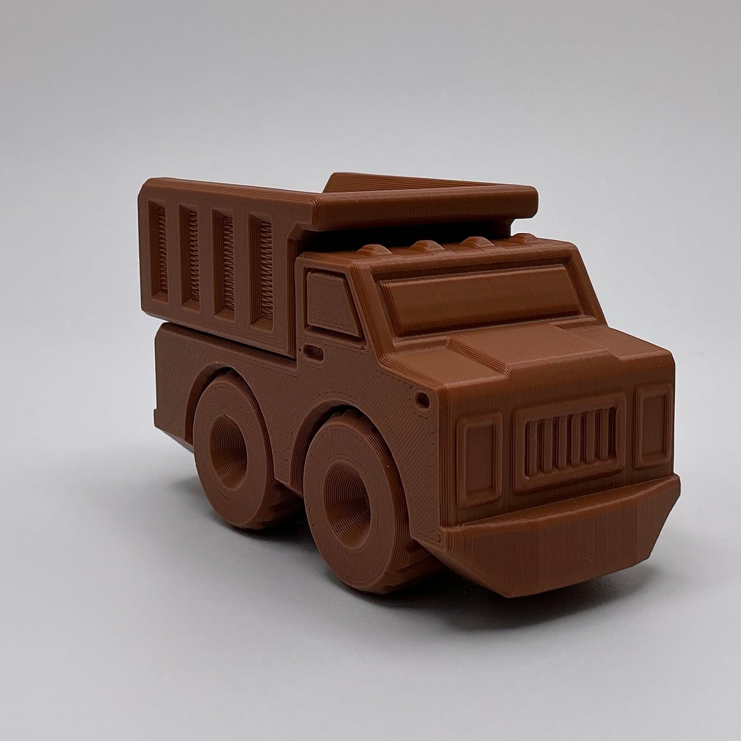 3D Printed Articulated Dump Truck Toy Construction Vehicle Durable Eco Friendly Hauler Work Truck