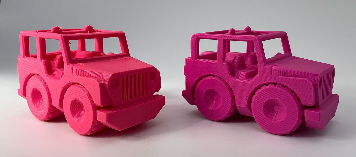 Jeep Soft Top Transport Vehicle