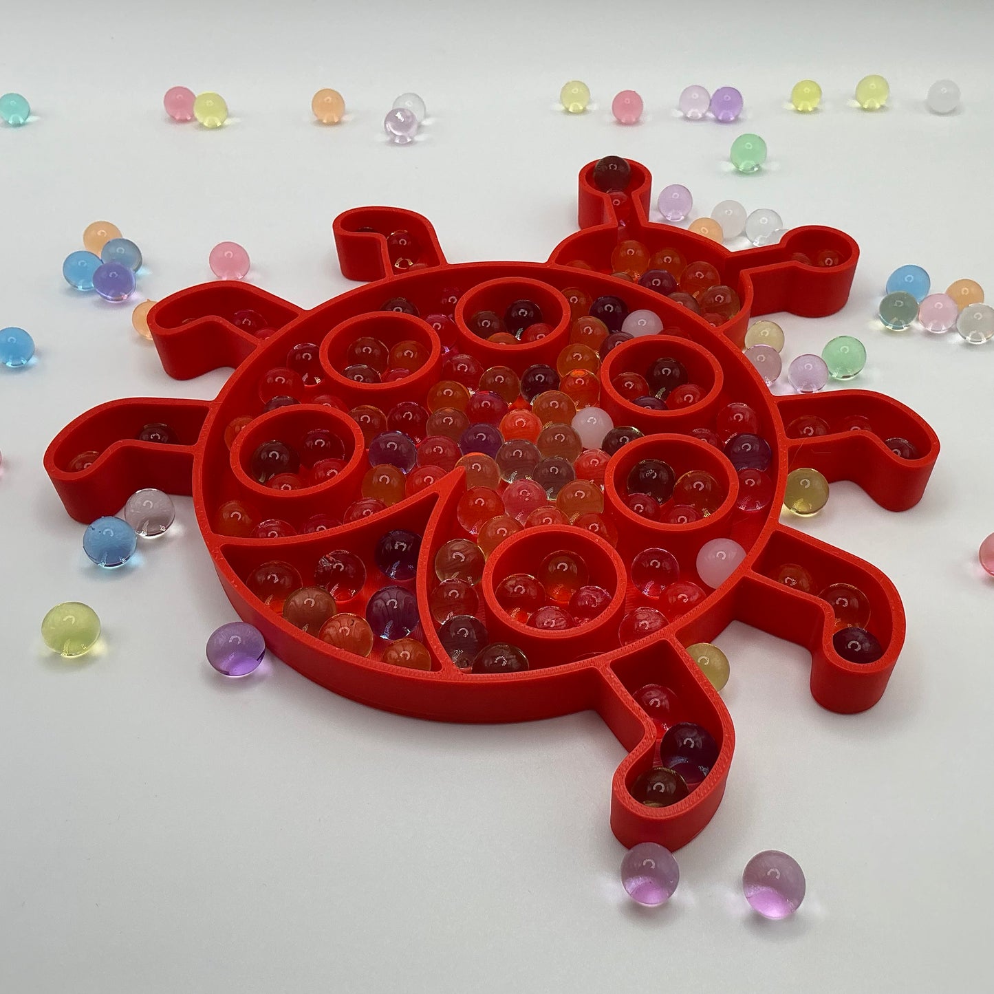 Large Sensory Filling Tray: Ladybug