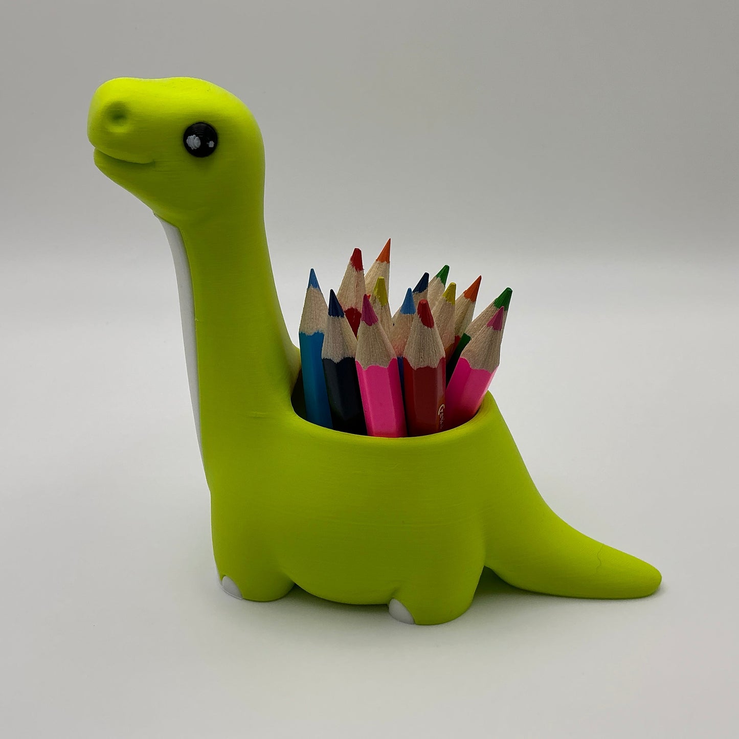 Dinosaur Pencil Holder for Kids 3D Printed T-Rex Desk Organizer Cute Dino Room Décor Back to School for Boys & Girls Pen Pot