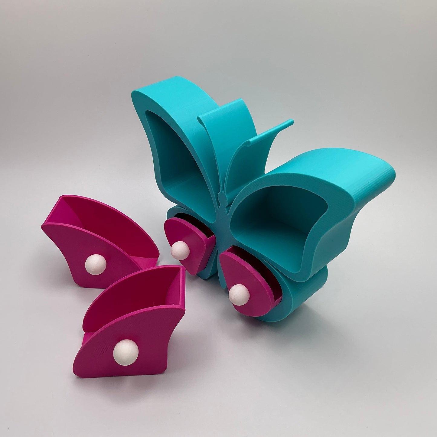 Butterfly Jewellery Box 3D Printed Keepsake Organizer Cute Earring &  Ring Storage Girls Room Décor Jewellery Box Birthday Gift